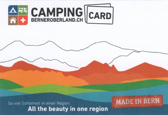 Camping Card Berner Oberland
